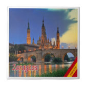 Carreau zES150 ZARAGOZA, Espagne, (Devant)