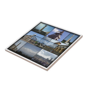 Carreau zET012 ADDIS ABEBA, mosaïque,