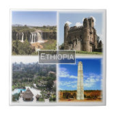 Carreau zET013 ETHIOPIE, Mosaïque, Afrique, (Devant)