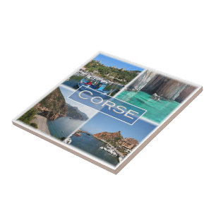 Carreau zFR017 CORSICA CORSE, France,