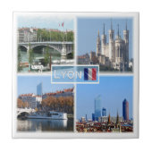 Carreau zFR019 LYON, Basilique de Fourvière, Frigo (Devant)