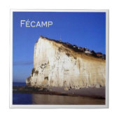 Carreau zFR026 FÉCAMP Les falaises, Normandie, (Devant)
