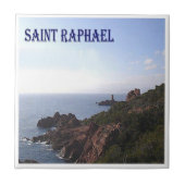 Carreau zFR080 SAINT RAPHAEL, Côte d'Azur, (Devant)