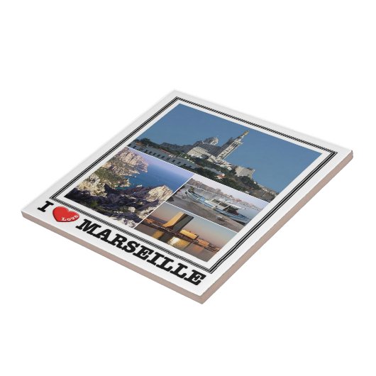 Carreau zFR139 MARSEILLE "I Love", France (Côté)