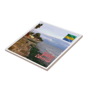 Carreau zGA005 LIBREVILLE, Gabon, Afrique,