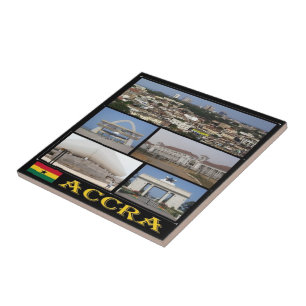 Carreau zGH004 ACCRA, Mosaic, Ghana, Afrique,