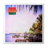 Carreau zGH005 GHANA, Côte, Afrique, (Devant)