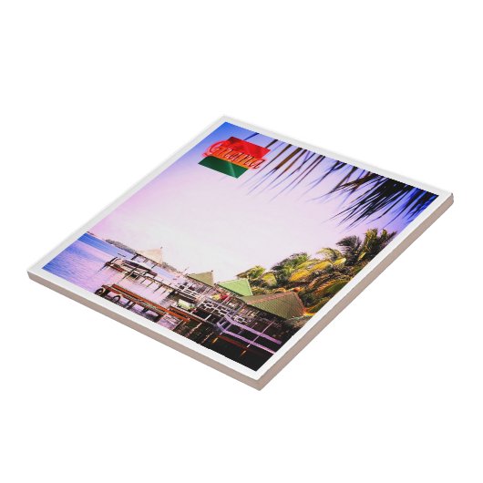 Carreau zGH005 GHANA, Côte, Afrique, (Côté)