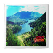 Carreau zGH006 GHANA, lac Volta, Afrique, (Devant)