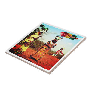 Carreau zGN007 GUINÉE, Fule Women, Afrique,