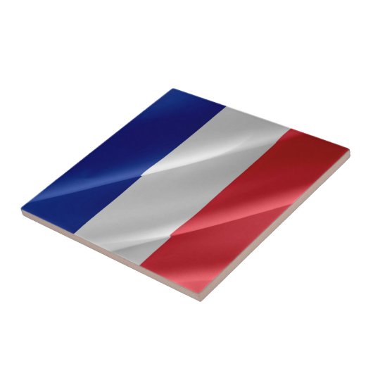 Carreau zGP002 GUADELOUPE, Drapeau de vague, Amérique, (Côté)