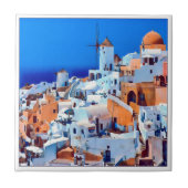 Carreau zGR005 OIA, labyrinthe de marches, Grèce, (Devant)