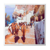 Carreau zGR010 SANTORINI, Fira, Grèce, (Devant)