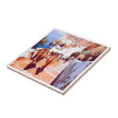 Carreau zGR010 SANTORINI, Fira, Grèce, (Côté)