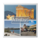 Carreau zGR024 ATHÈNES, Grèce, (Devant)