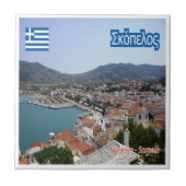 Carreau zGR029 SKOPELOS Grèce (Devant)