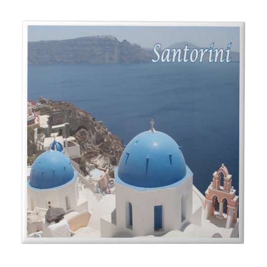 Carreau zGR070 SANTORINI Thera, Oia, Grèce, (Devant)