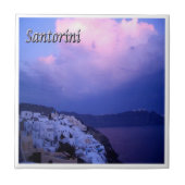 Carreau zGR079 SANTORINI, Oia Sunset, Grèce, (Devant)
