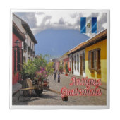 Carreau zGT022 ANTIGUA, Calle del Arco, Guatemala, (Devant)