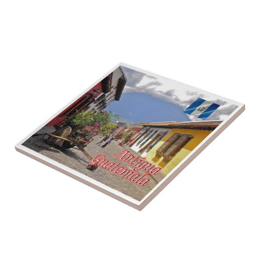 Carreau zGT022 ANTIGUA, Calle del Arco, Guatemala, (Côté)