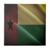 Carreau zGW002 GUINEA BISSAU, Drapeau, Afrique, (Devant)