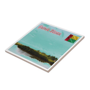 Carreau zGW005 GUINEA BISSAU, Panorama, Afrique,