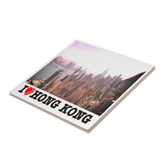 Carreau zHK015 I Love HONG KONG, Asie,