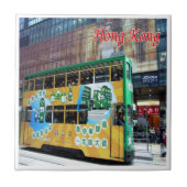Carreau zHK019 TRAMWAY HONGKONGAIS Hong Kong, (Devant)
