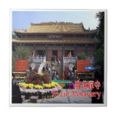 Carreau zHK024 PO LIN MONASTERY, Hong Kong, Asie, (Devant)