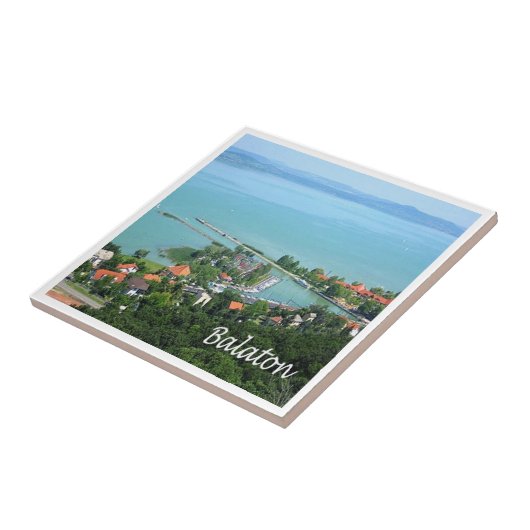 Carreau zHU009 BALATON, Hongrie, Europe, (Côté)