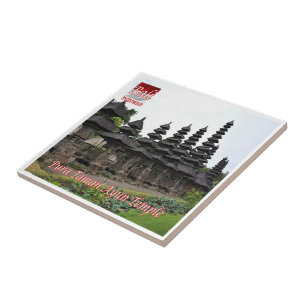Carreau zID019 PURA TAMAN AYUN Temple, Bali, Indonésie,