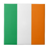 Carreau zIE001 Irish FLAG, IRLANDE, (Devant)