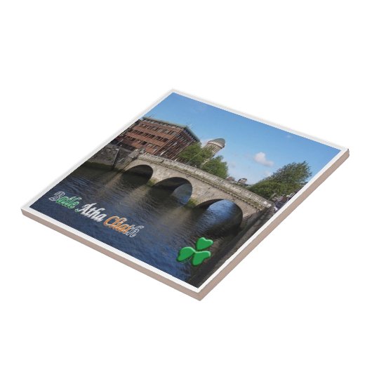 Carreau zIE008 DUBLIN, Irlande, (Côté)