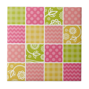 Carreau Zigzag, Chevron, Pois, En vichy, Patchwork