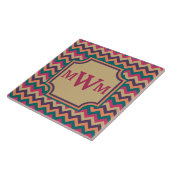 Carreau Zigzag Tropical (Côté)