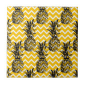 Carreau Zigzags d'ananas (Devant)