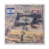 Carreau zIL011 TEMPLE MOUNT, Jérusalem Moyen-Orient, (Devant)
