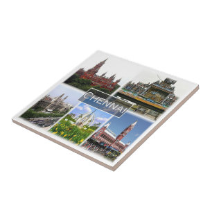 Carreau zIN012 CHENNAI MADRAS, Inde, Asie,