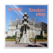 Carreau zIN017 Jain Temple RANAKPUR, Inde, Asie, (Devant)