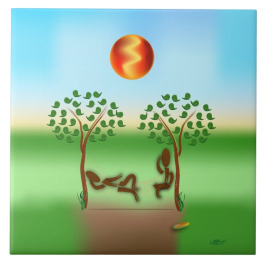 Carreau Zinglees ~ Août (Devant)