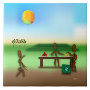 Carreau Zinglees ~ Marché des fermiers