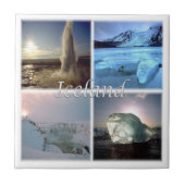 Carreau zIS002 ISLANDE, (Devant)