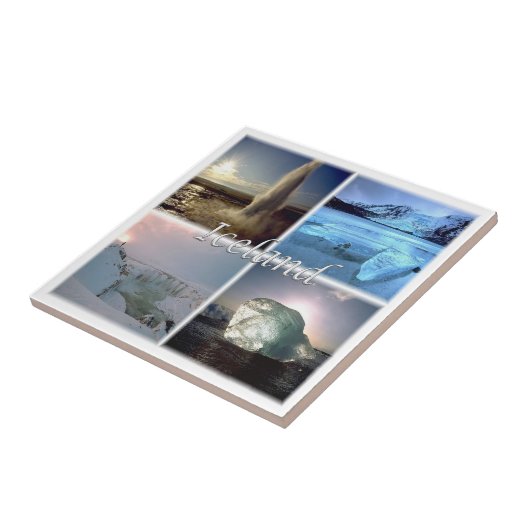 Carreau zIS002 ISLANDE, (Côté)