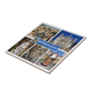 Carreau zIT000 ROME Vatican City. Carré de Saint-Pierre,