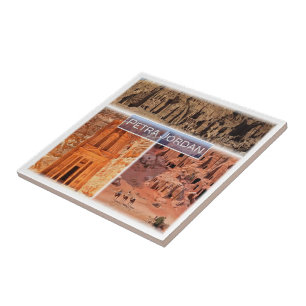 Carreau zJO003 PETRA, Jordanie, Asie,