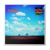 Carreau zKE006 KENYA, Panorama, Afrique (Devant)