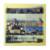 Carreau zKE026 NAIROBI, Kenya, Afrique, (Devant)