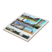 Carreau zKE029 NAIROBI, Mosaic, Kenya, Afrique, (Côté)