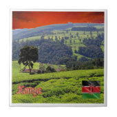 Carreau zKM006 COMOROS, Panorama, Afrique, (Devant)