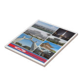 Carreau zKP003 PYONGYANG, Corée du Nord, (Côté)